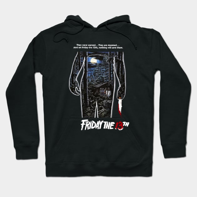 Friday the 13th Poster Hoodie by pizowell